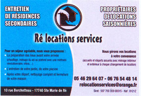 Re location services : 05 46 29 64 07 - 06 76 54 48 14