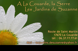 Les jardins de Suzanne