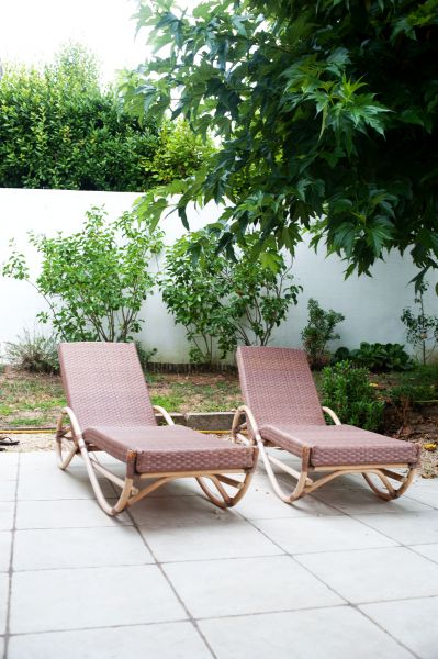 Photo 4 : TERRASSE d'une maison située à Rivedoux-Plage, île de Ré.