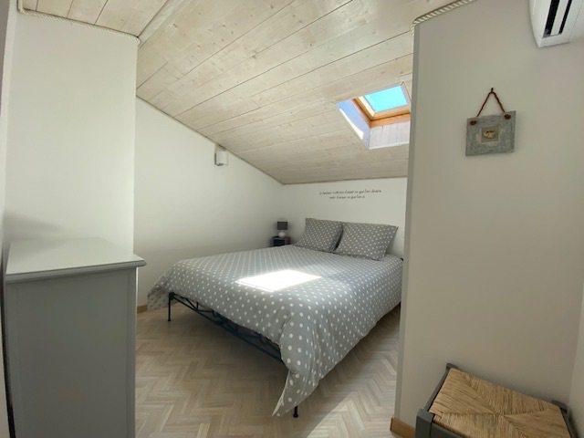 Photo 7 : CHAMBRE d'une maison située à La Flotte-en-Ré, île de Ré.