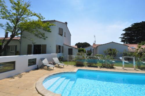 Photo 3 :  d'une maison située à La Couarde-sur-mer, île de Ré.