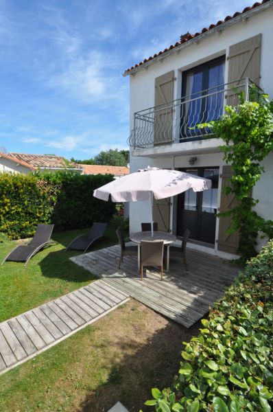 Photo 6 : TERRASSE d'une maison située à La Couarde-sur-mer, île de Ré.