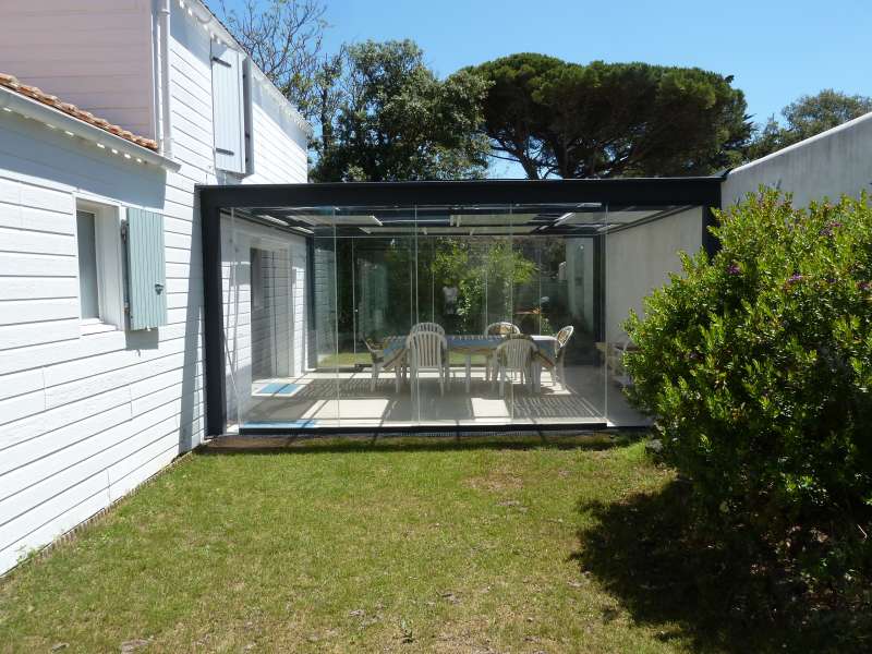 Photo 13 : JARDIN d'une maison située à La Couarde-sur-mer, île de Ré.