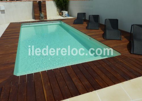 Photo 1 : PISCINE d'une maison située à Rivedoux-Plage, île de Ré.