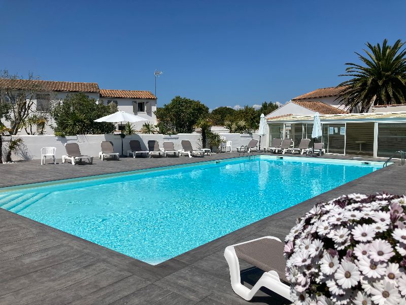 Photo 2 :  d'une maison située à La Couarde-sur-mer, île de Ré.