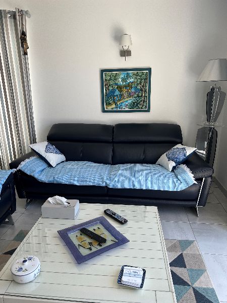 Photo 5 : SEJOUR d'une maison située à La Couarde-sur-mer, île de Ré.