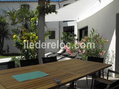 Photo 8 : TERRASSE d'une maison située à La Flotte-en-Ré, île de Ré.