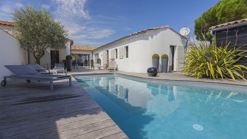 Photo 1 : EXTERIEUR d'une maison située à La Flotte, île de Ré.