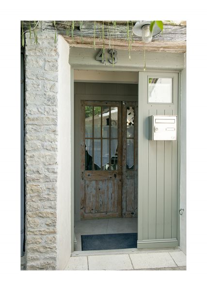 Photo 13 : ENTREE d'une maison située à Le Bois-Plage-en-Ré, île de Ré.