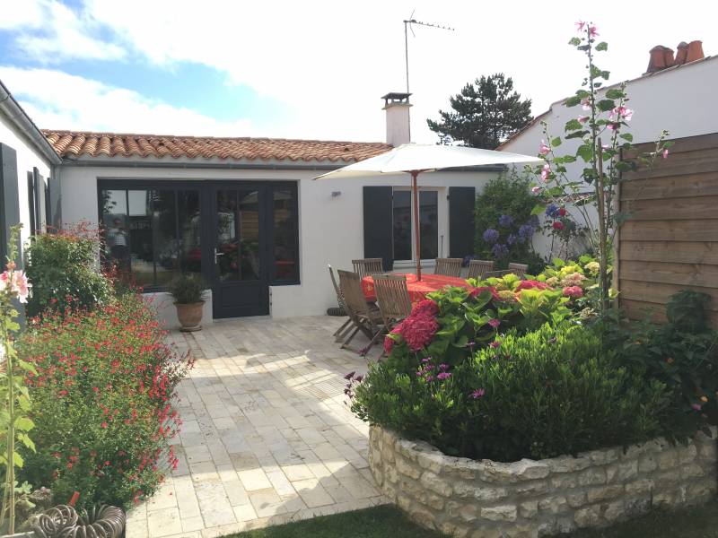 Photo 16 : JARDIN d'une maison située à Saint-Martin-de-Ré, île de Ré.