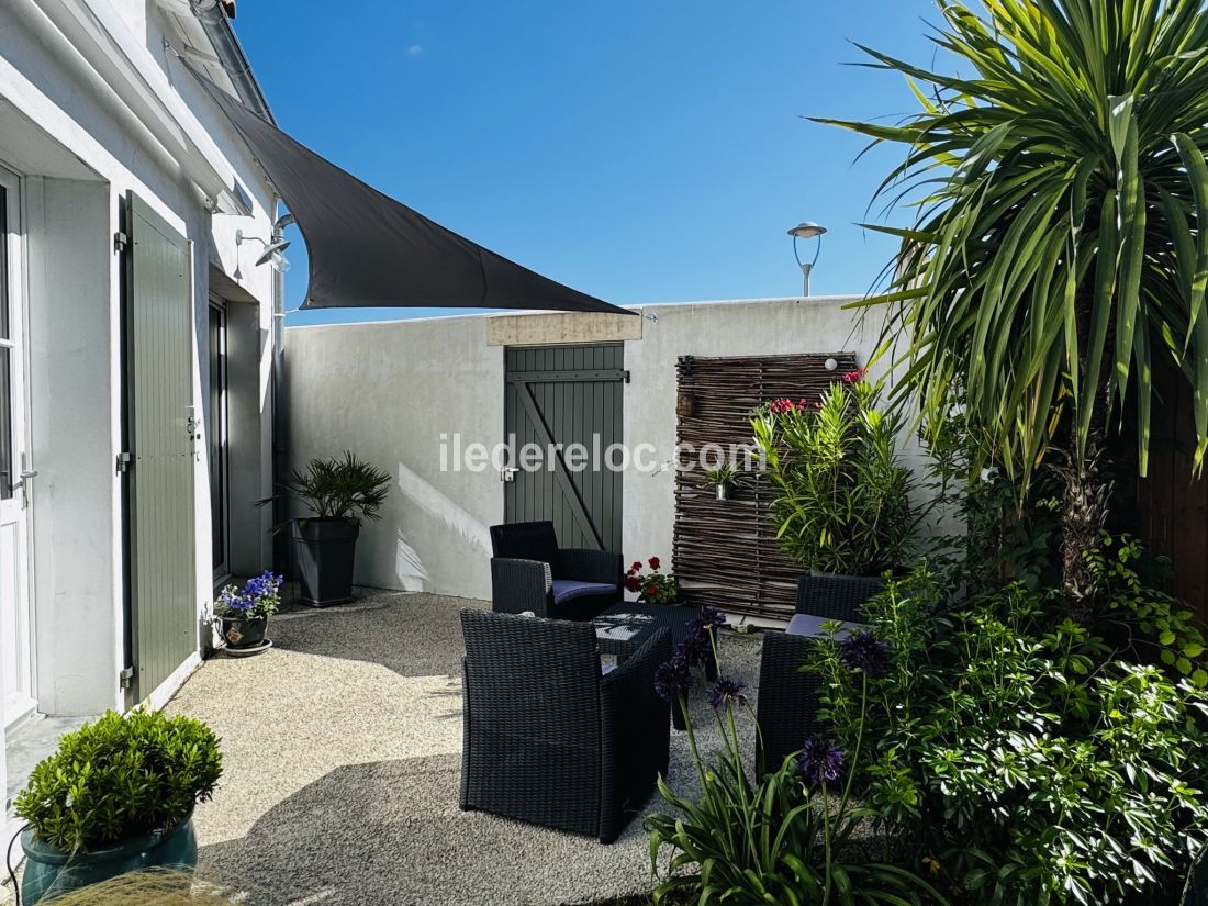Photo 9 : JARDIN d'une maison située à La Flotte-en-Ré, île de Ré.