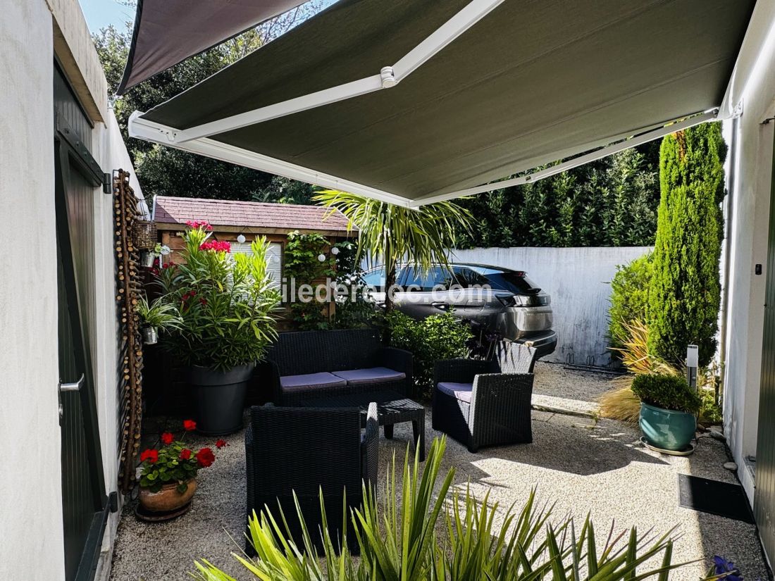 Photo 8 : JARDIN d'une maison située à La Flotte-en-Ré, île de Ré.