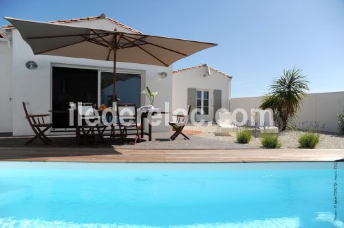 Photo 1 :  d'une maison située à La Flotte-en-Ré, île de Ré.