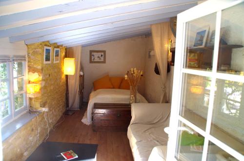 Photo 13 : CHAMBRE d'une maison située à Loix, île de Ré.