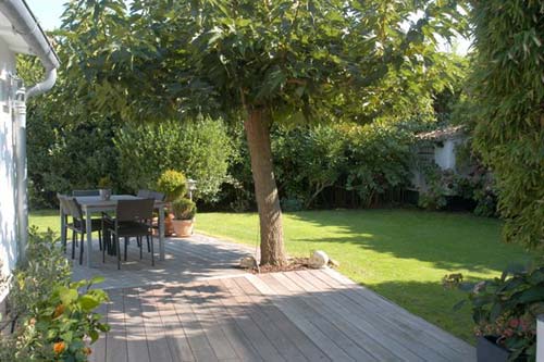 Photo 2 :  d'une maison située à La Couarde-sur-mer, île de Ré.