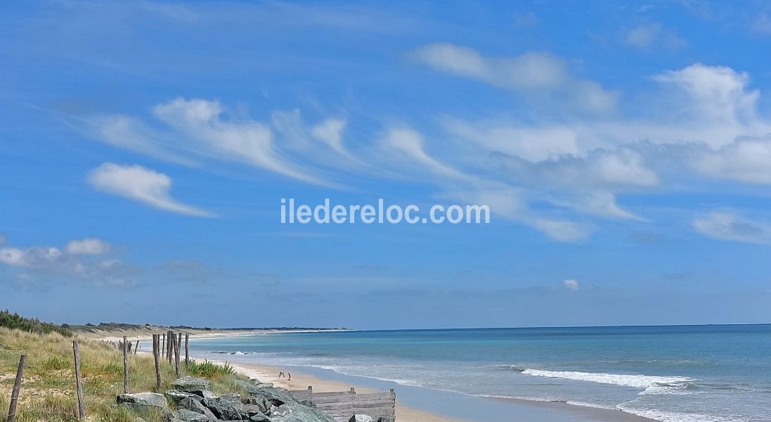 Photo 4 : EXTERIEUR d'une maison située à La Couarde-sur-mer, île de Ré.