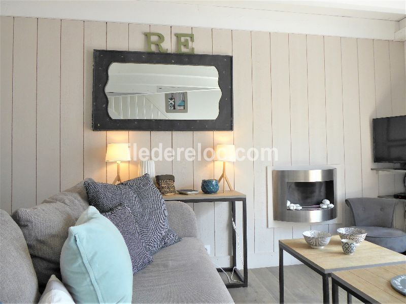 Photo 15 : SEJOUR d'une maison située à La Couarde-sur-mer, île de Ré.