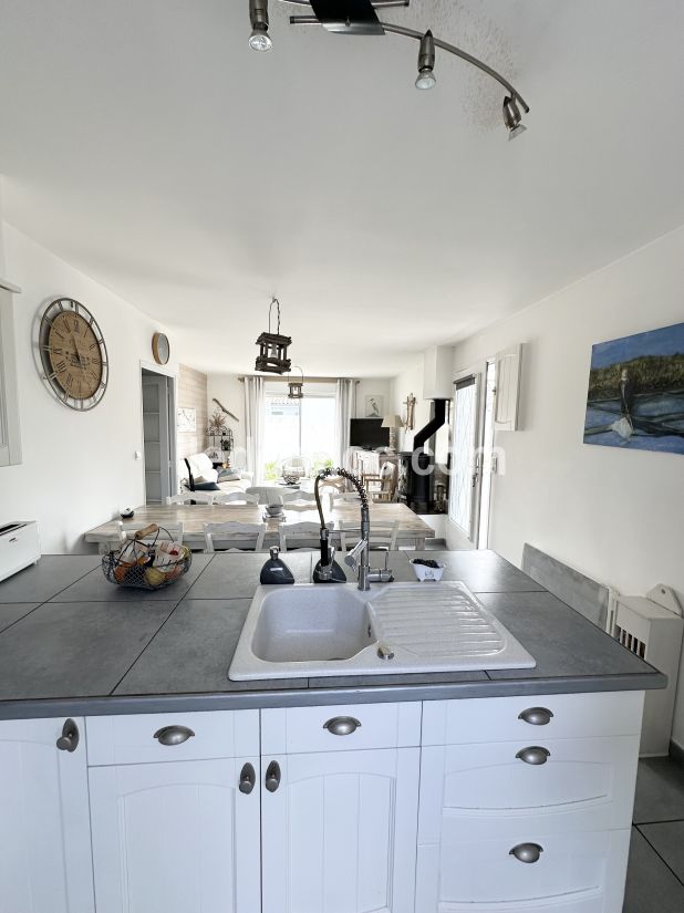 Photo 12 : SEJOUR d'une maison située à La Couarde-sur-mer, île de Ré.