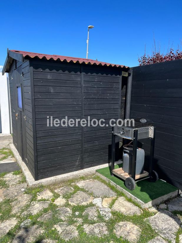 Photo 2 : TERRASSE d'une maison située à Saint-Clément-des-Baleines, île de Ré.