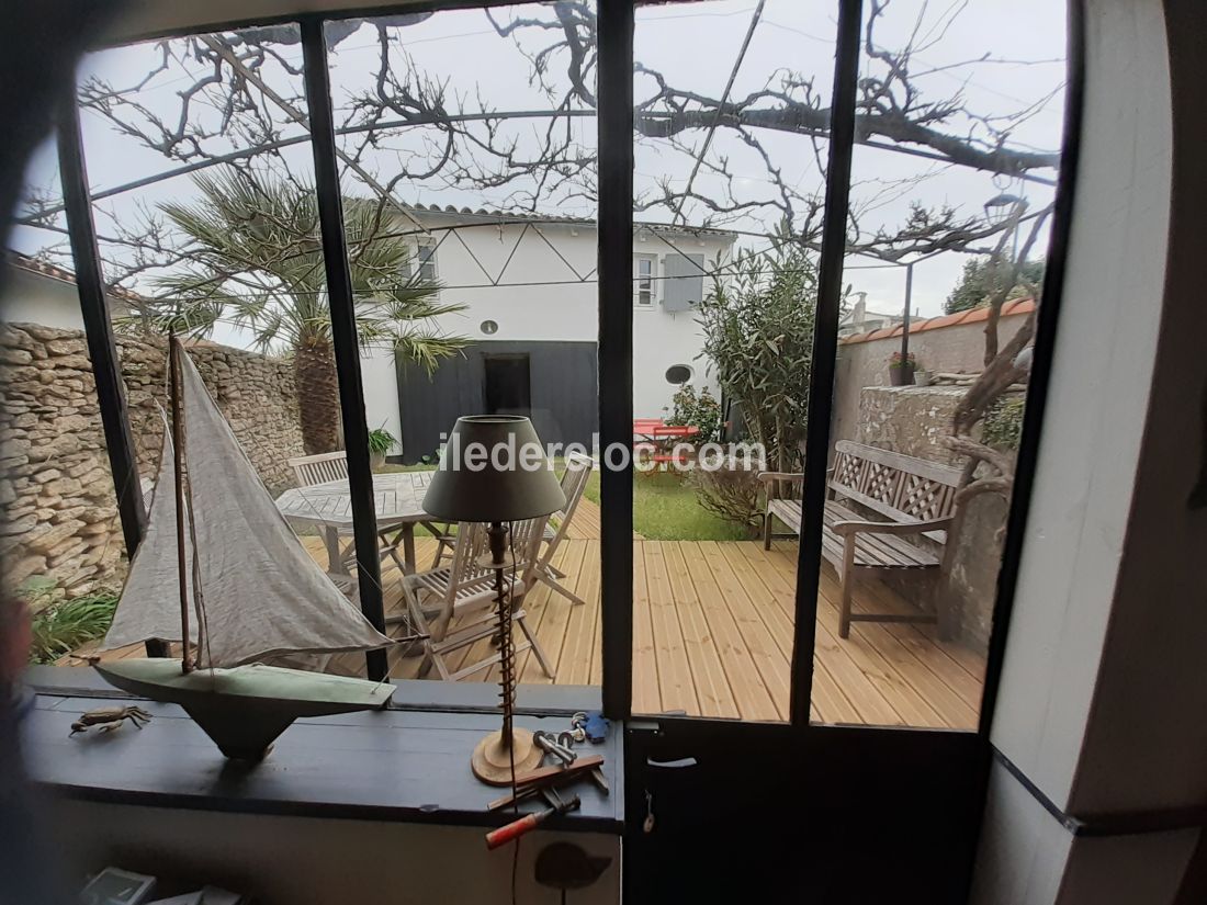 Photo 5 : JARDIN d'une maison située à Saint-Clément-des-Baleines, île de Ré.