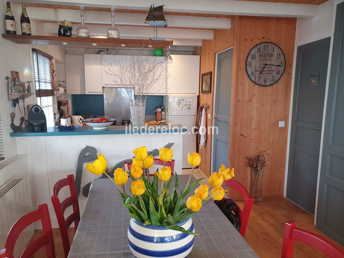 Photo 9 : SEJOUR d'une maison située à Saint-Clément-des-Baleines, île de Ré.