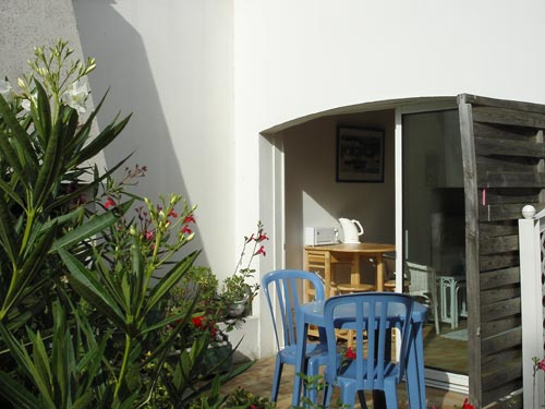 Photo 1 :  d'une maison située à Rivedoux, île de Ré.