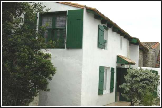 Photo 2 :  d'une maison située à La Couarde-sur-mer, île de Ré.