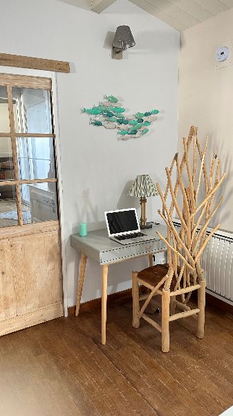 Photo 14 : SEJOUR d'une maison située à Le Bois-Plage-en-Ré, île de Ré.