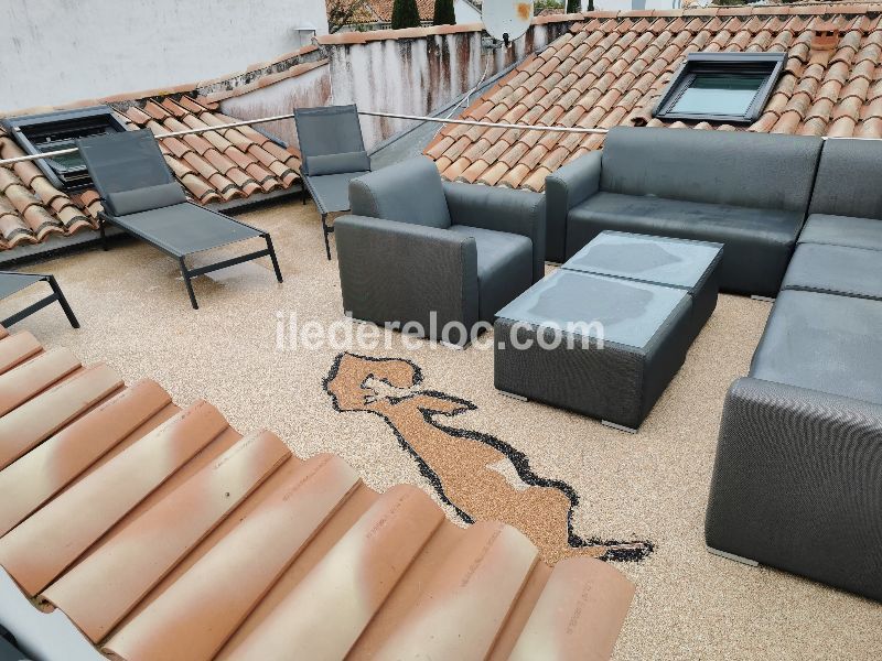 Photo 11 : TERRASSE d'une maison située à La Flotte-en-Ré, île de Ré.