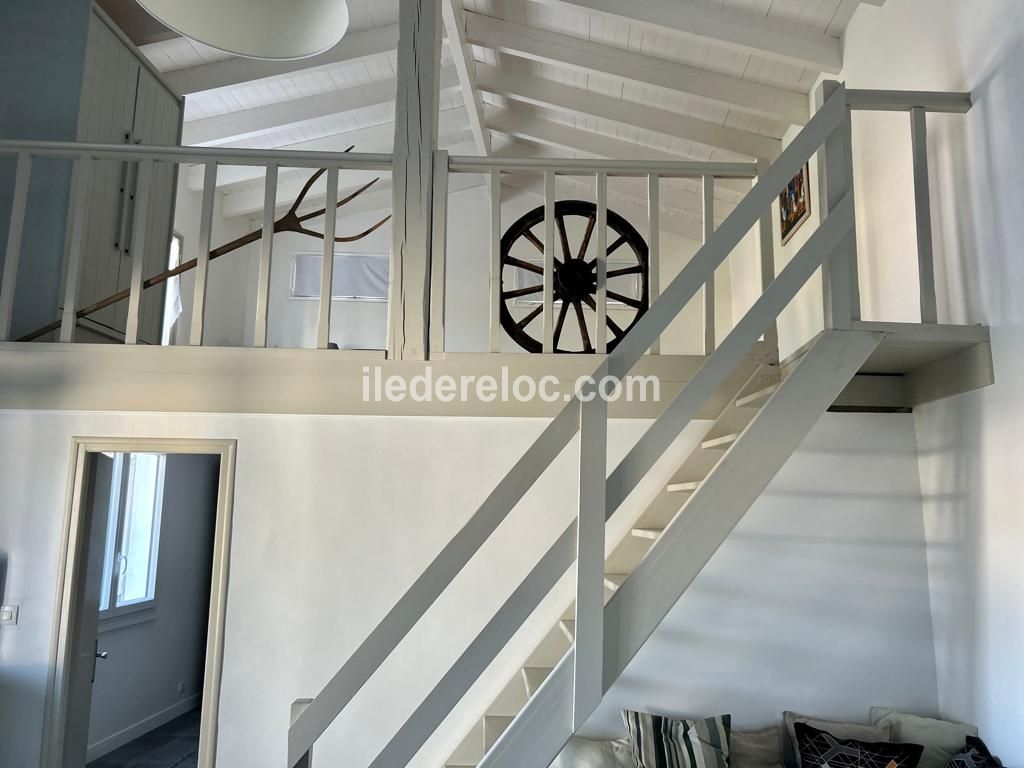 Photo 13 : MEZZANINE d'une maison située à Le Bois-Plage-en-Ré, île de Ré.