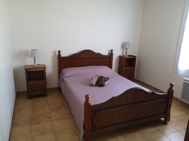 Photo 5 : CHAMBRE d'une maison située à Le Bois-Plage-en-Ré, île de Ré.