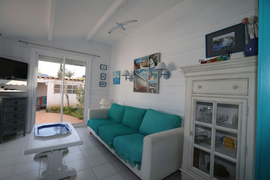 Photo 7 : SEJOUR d'une maison située à Les Portes, île de Ré.