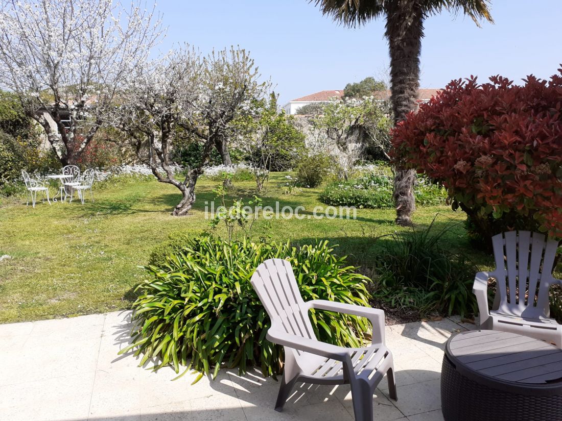 Photo 7 : TERRASSE d'une maison située à Saint-Martin, île de Ré.