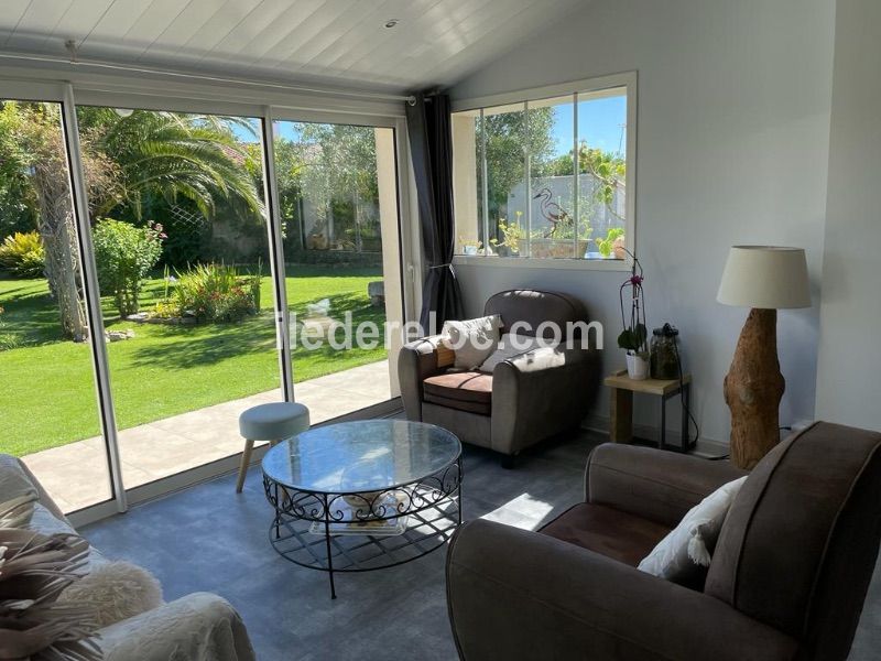 Photo 7 : SEJOUR d'une maison située à Le Bois-Plage, île de Ré.