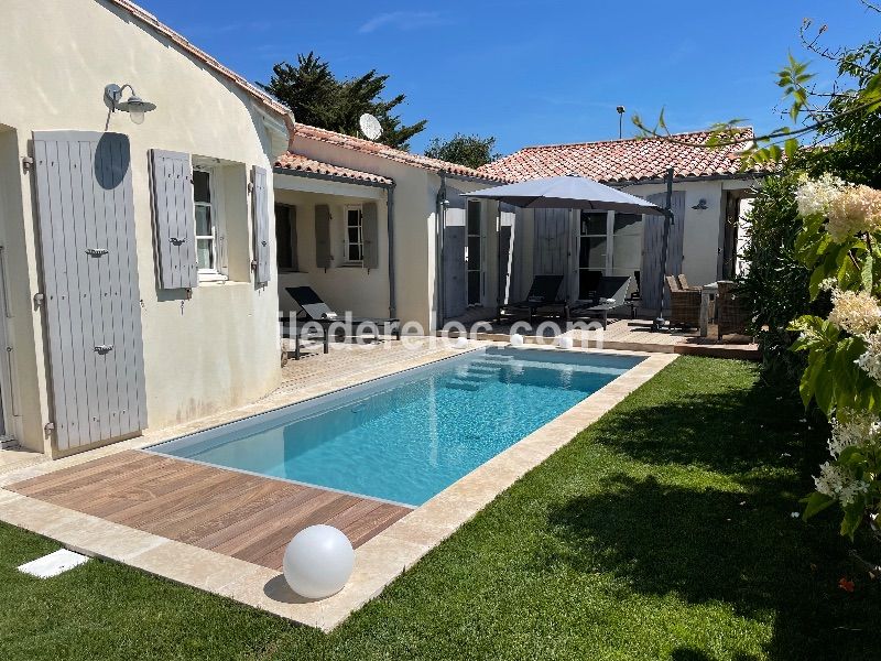 Photo 4 : PISCINE d'une maison située à Le Bois-Plage-en-Ré, île de Ré.