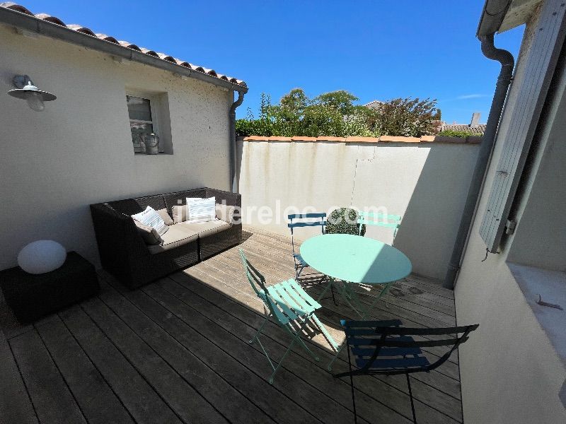 Photo 8 : PATIO d'une maison située à Le Bois-Plage-en-Ré, île de Ré.