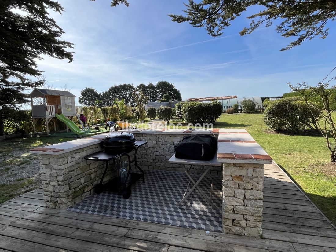 Photo 16 : JARDIN d'une maison située à Saint-Martin-de-Ré, île de Ré.