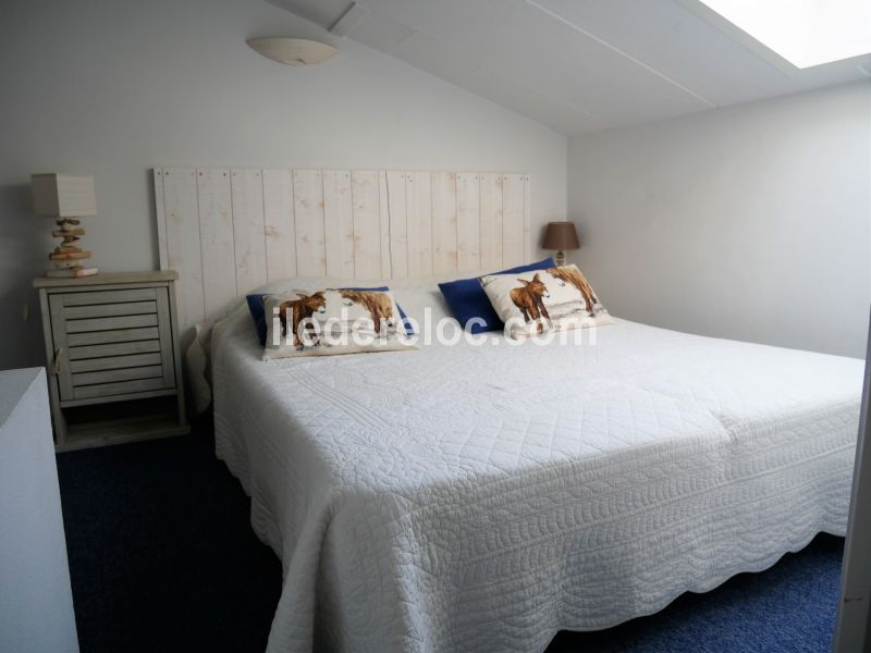 Photo 8 : CHAMBRE d'une maison située à La Couarde-sur-mer, île de Ré.