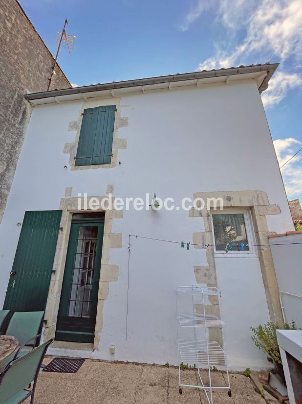 Photo 5 : TERRASSE d'une maison située à Sainte-Marie-de-Ré, île de Ré.