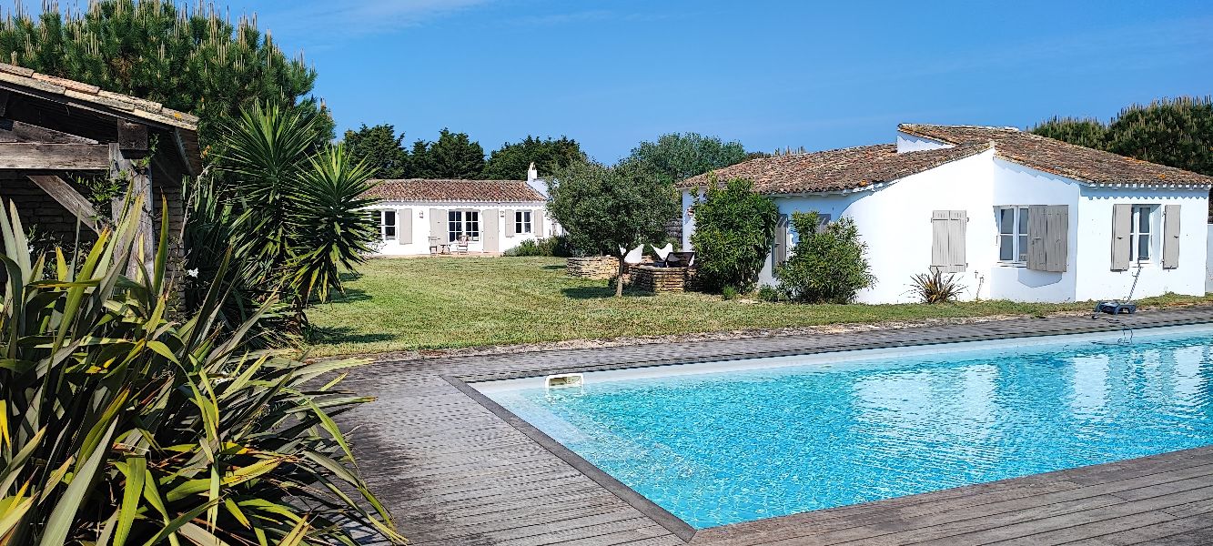 Photo 2 : JARDIN d'une maison située à Les Portes-en-Ré, île de Ré.