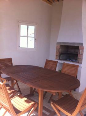 Photo 4 : TERRASSE d'une maison située à Loix, île de Ré.