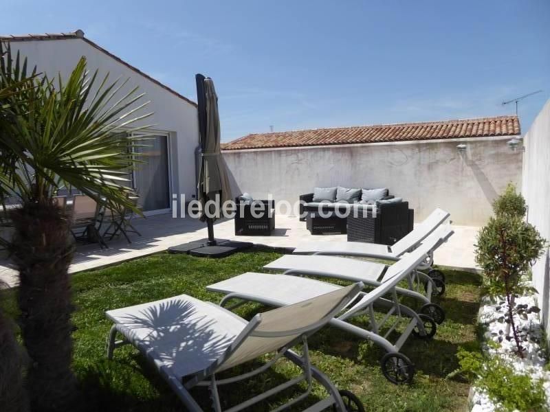 Photo 4 : TERRASSE d'une maison située à La Flotte-en-Ré, île de Ré.