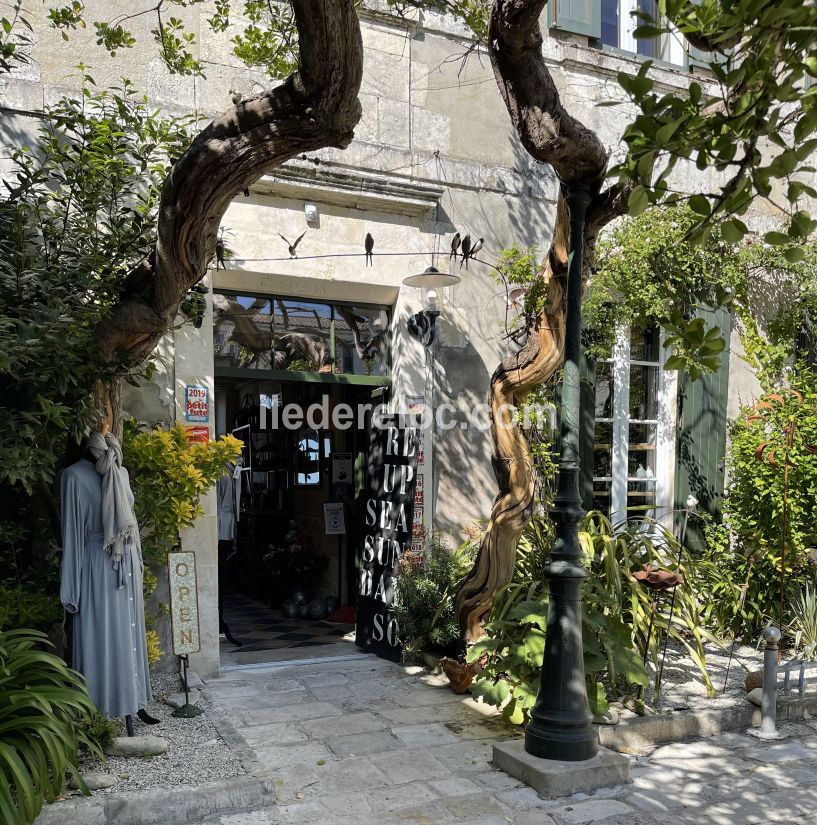 Photo 14 : ENTREE d'une maison située à La Flotte, île de Ré.