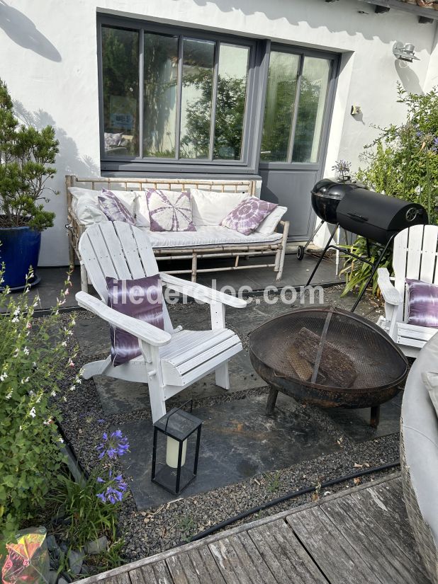 Photo 24 : TERRASSE d'une maison située à La Couarde-sur-mer, île de Ré.