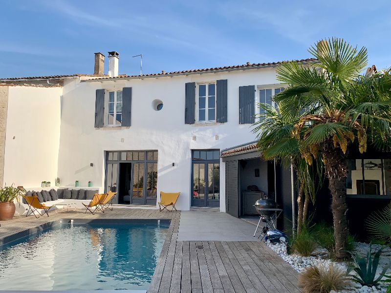 ile de ré Maison haut de gamme avec piscine