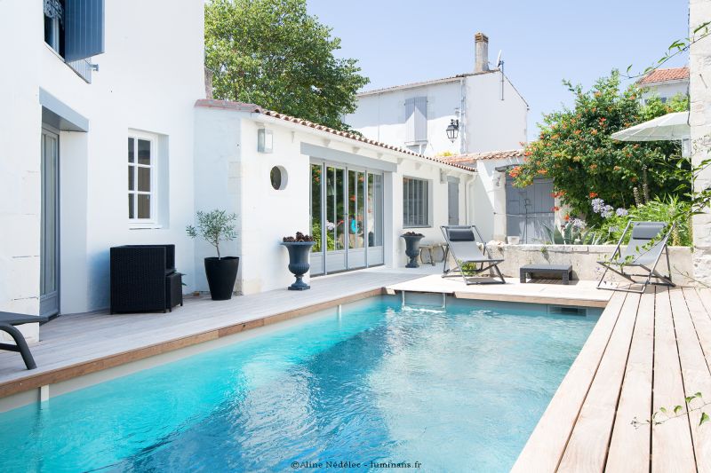 Photo 1 : EXTERIEUR d'une maison située à La Flotte-en-Ré, île de Ré.