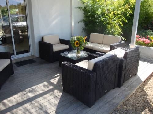 Photo 8 : PATIO d'une maison située à La Couarde-sur-mer, île de Ré.