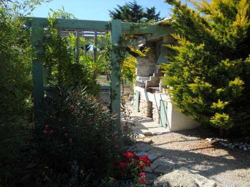 Photo 14 : JARDIN d'une maison située à La Couarde-sur-mer, île de Ré.