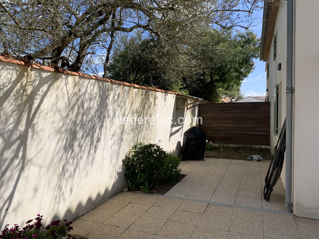 Photo 9 : TERRASSE d'une maison situ&eacute;e &agrave; La Flotte-en-R&eacute;, &icirc;le de R&eacute;.