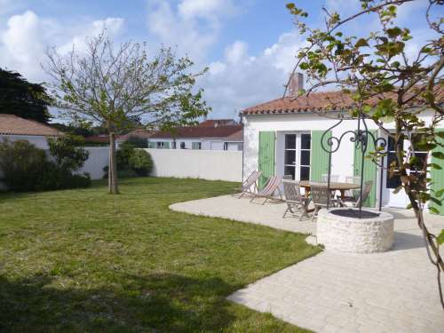 Photo 4 : JARDIN d'une maison située à La Couarde-sur-mer, île de Ré.